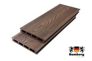 Пустотелая доска Fossiled_3D Natural African Bubinga 44